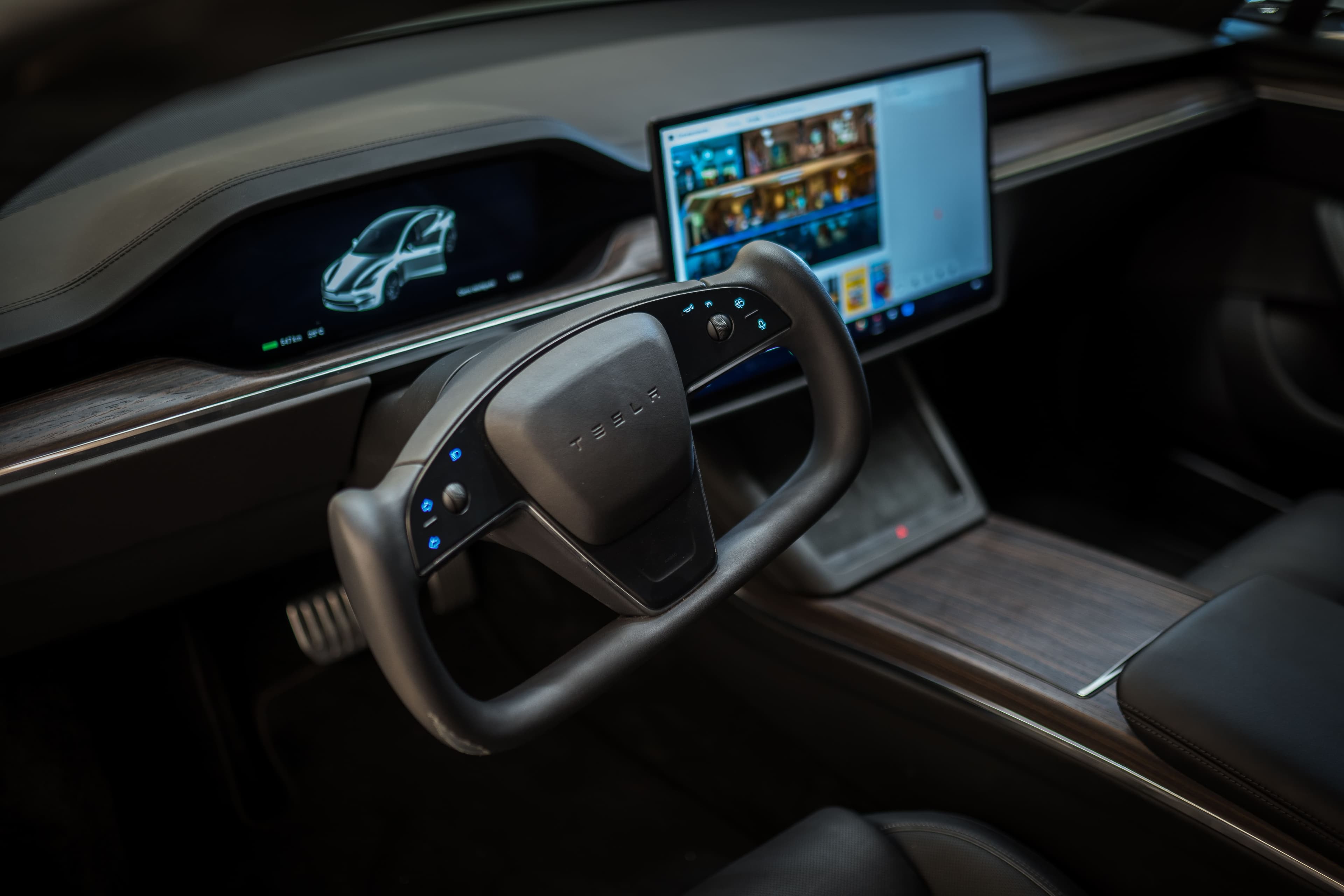 Imagem Tesla Model S - White - 21-21